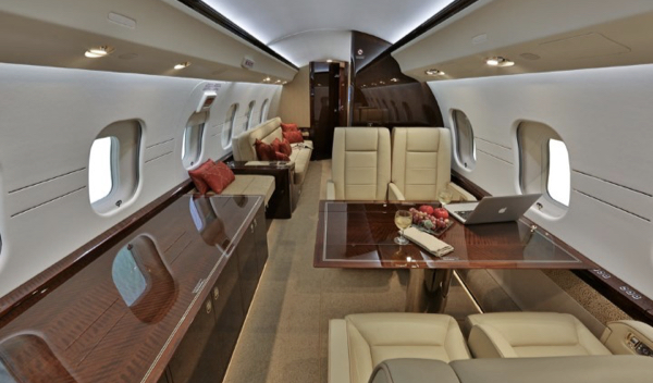 Global 6000 mid cabin