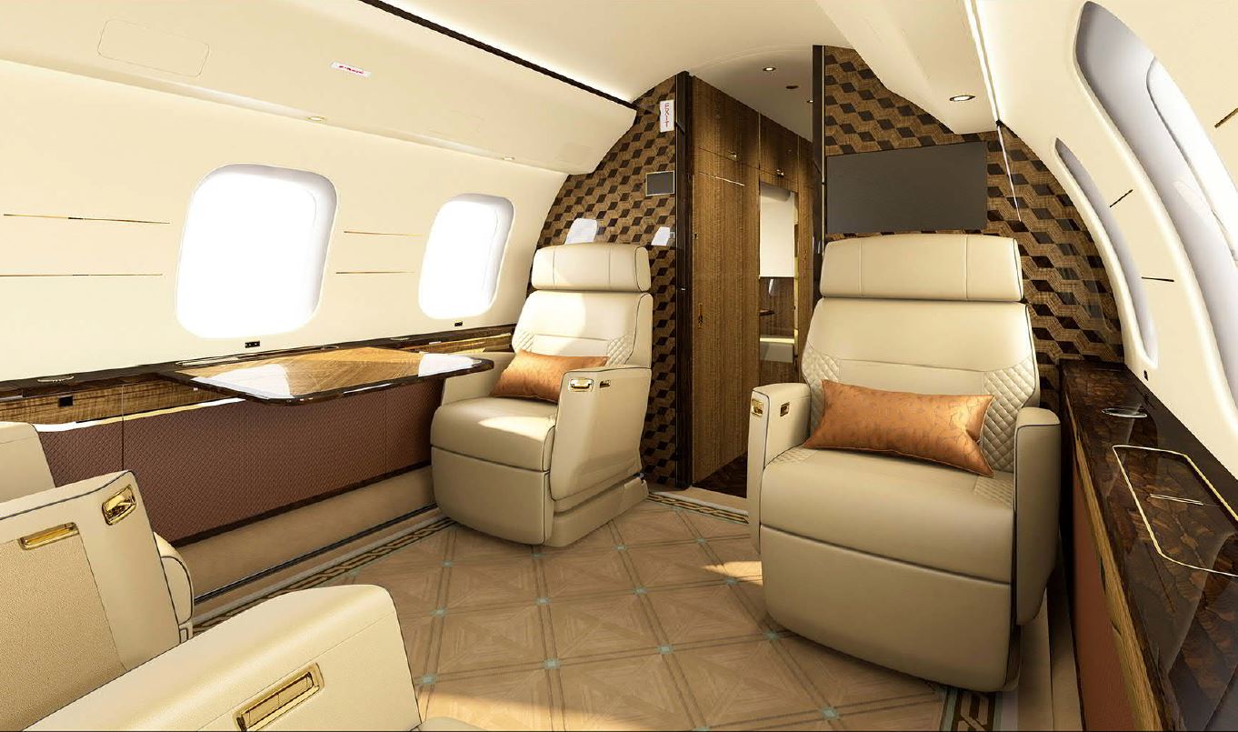 Global 7500 Cabin new zone