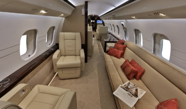 Global 6000 Aft Cabin