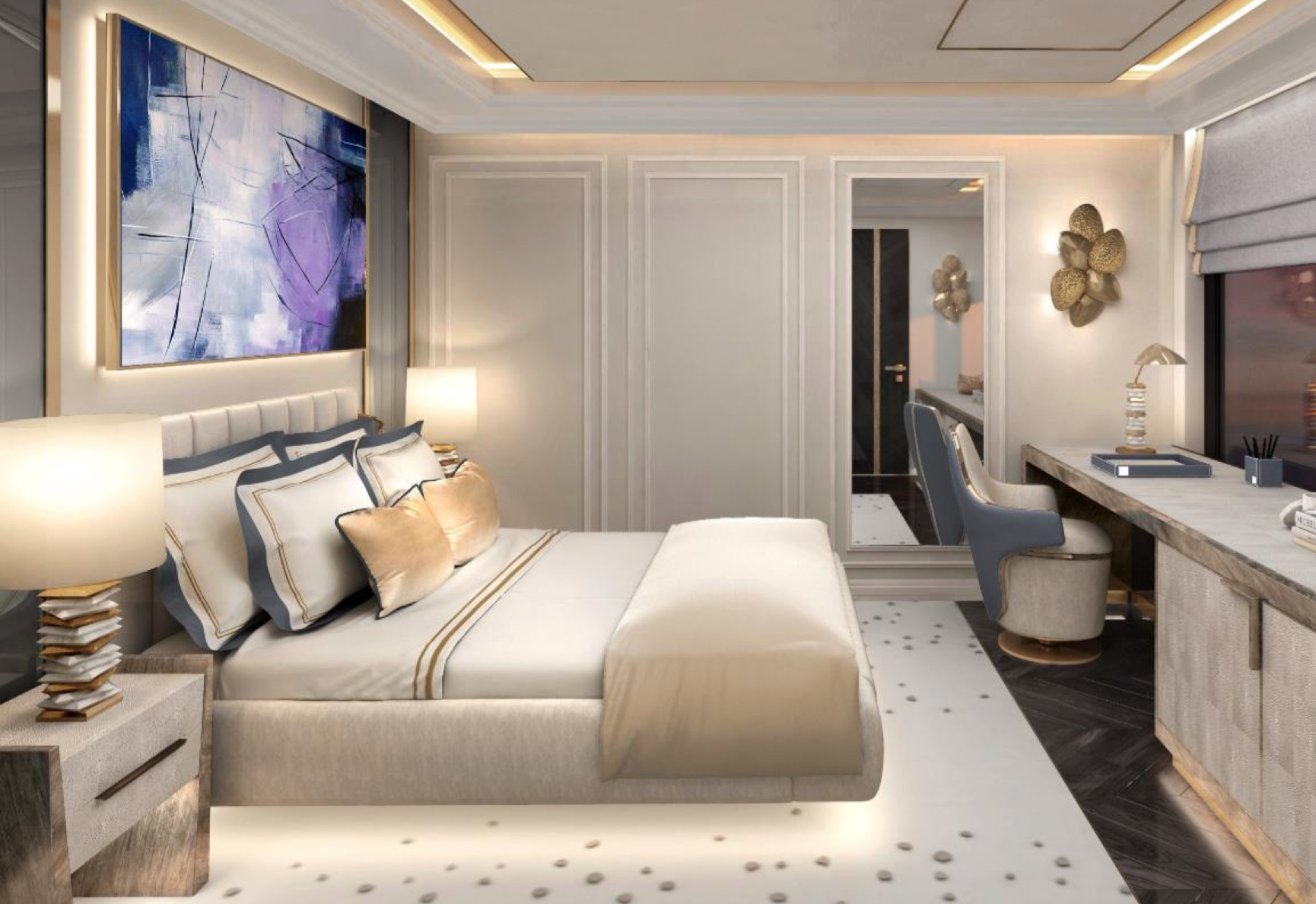 EN COULEUR LUXURY YACHT, PARIS AT SEA